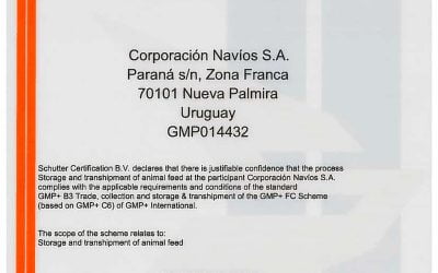 Certificación auditoria externa de Corporación Navíos