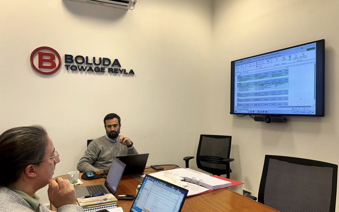 29/8/25: Auditoría de seguimiento de Gestión de la Calidad ISO 9001 en BOLUDA TOWAGE REYLA