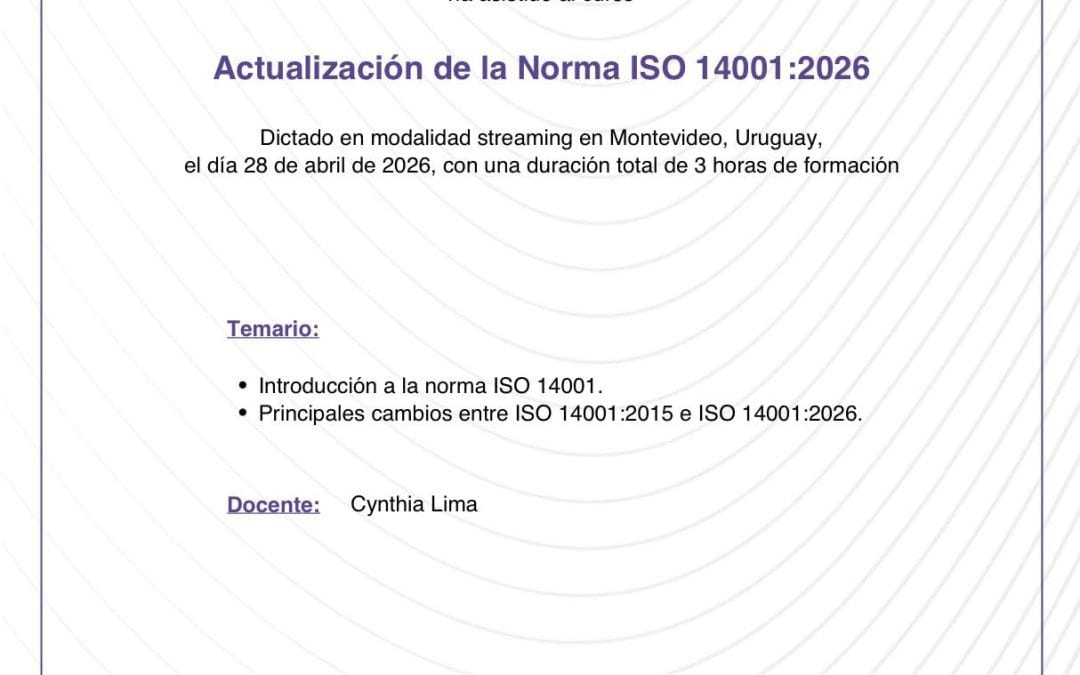 09/05/2026 – Nos actualizamos